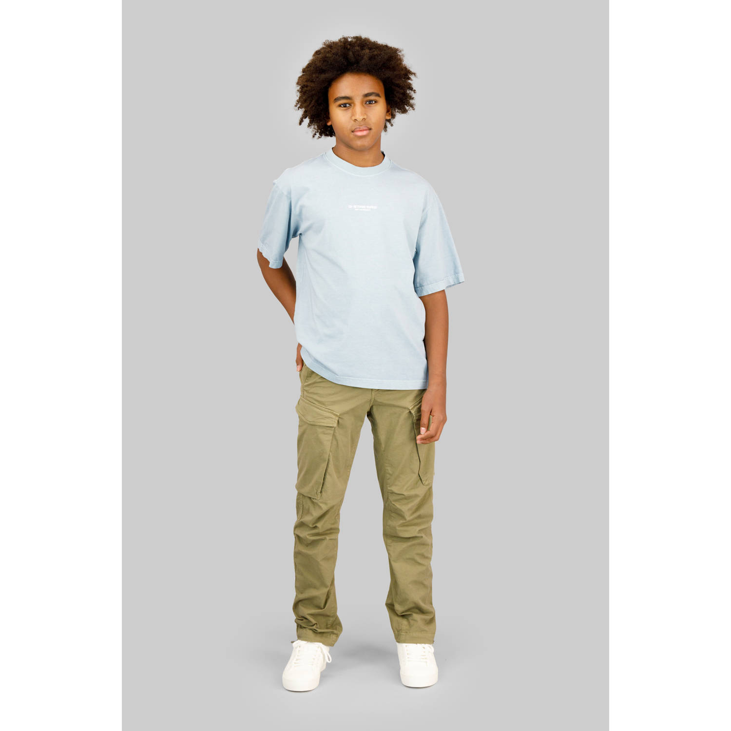 G-STAR regular cargo broek kaki