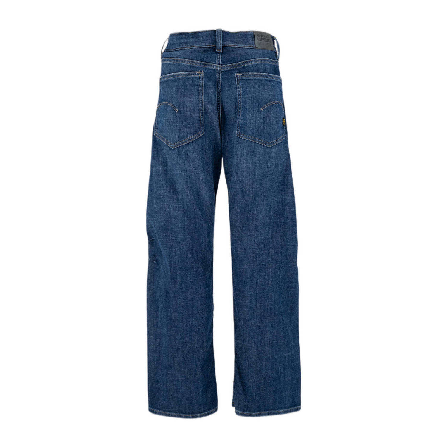 G-STAR high waist loose fit jeans dark blue denim