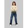 G-STAR high waist loose fit jeans dark blue denim