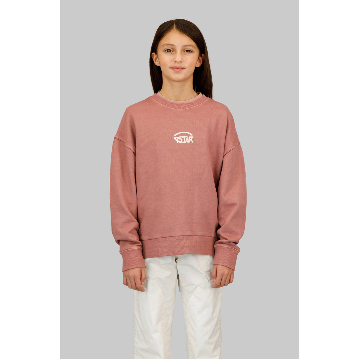 G-STAR sweater oudroze