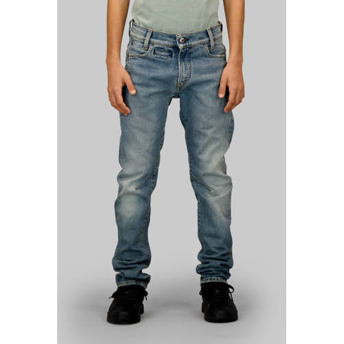 G-STAR slim fit jeans light blue denim afbeelding