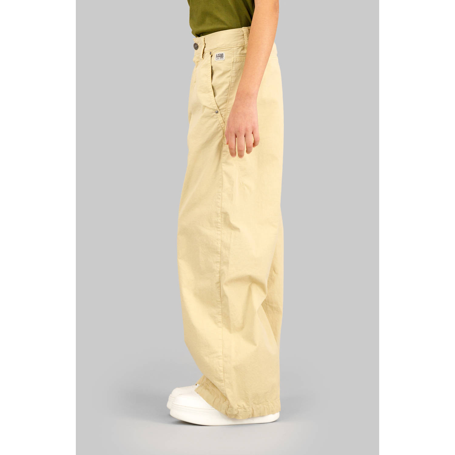 G-STAR loose casual broek kaki