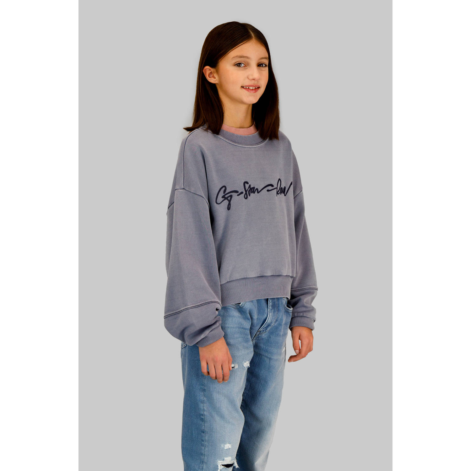 G-STAR sweater blauw
