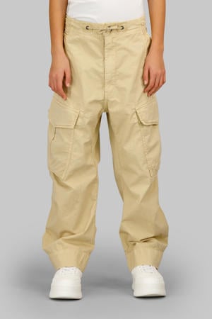 relaxed cargobroek kaki