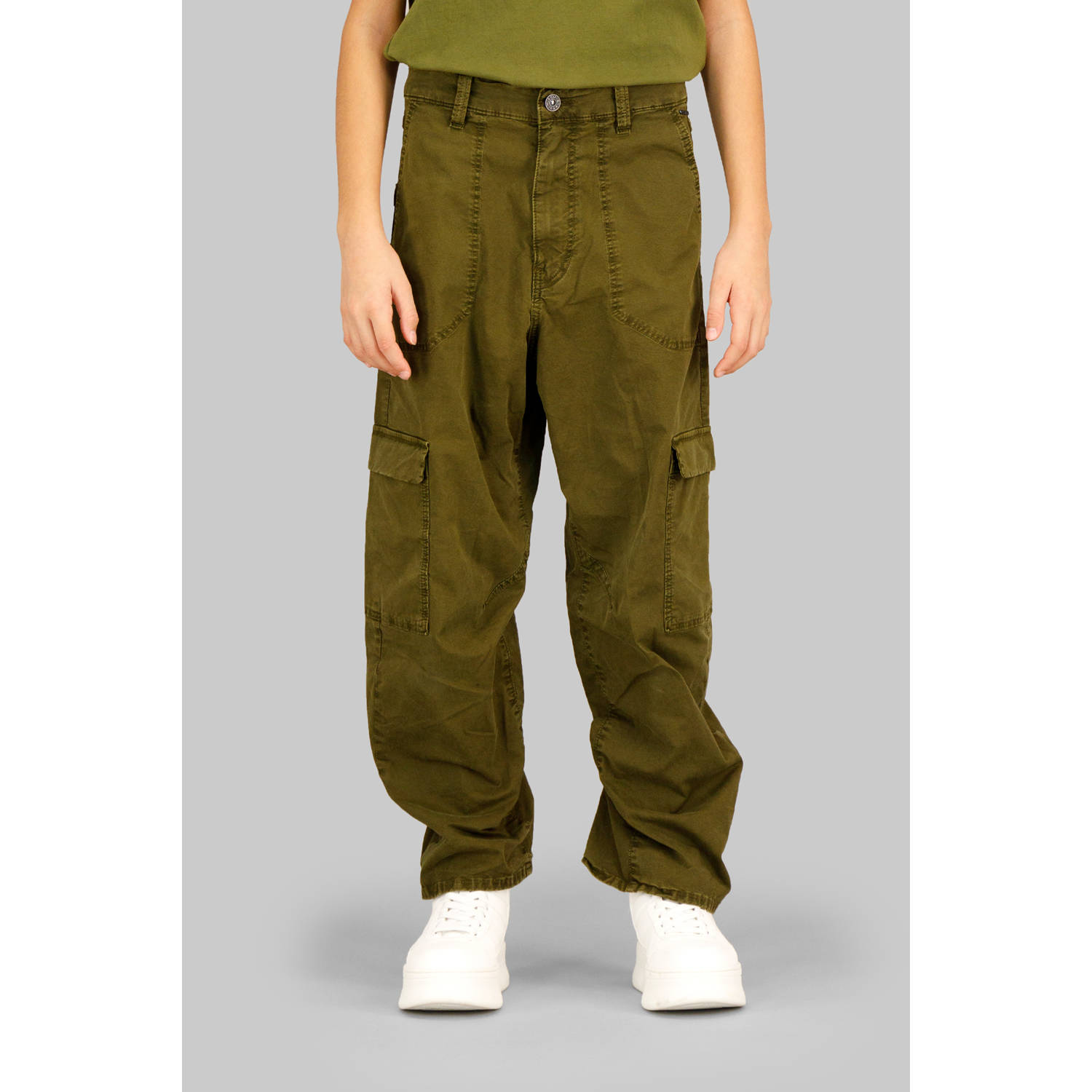 G-STAR loose cargo broek olijfgroen