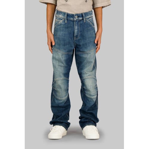 G-STAR regular waist regular fit jeans dark blue denim afbeelding
