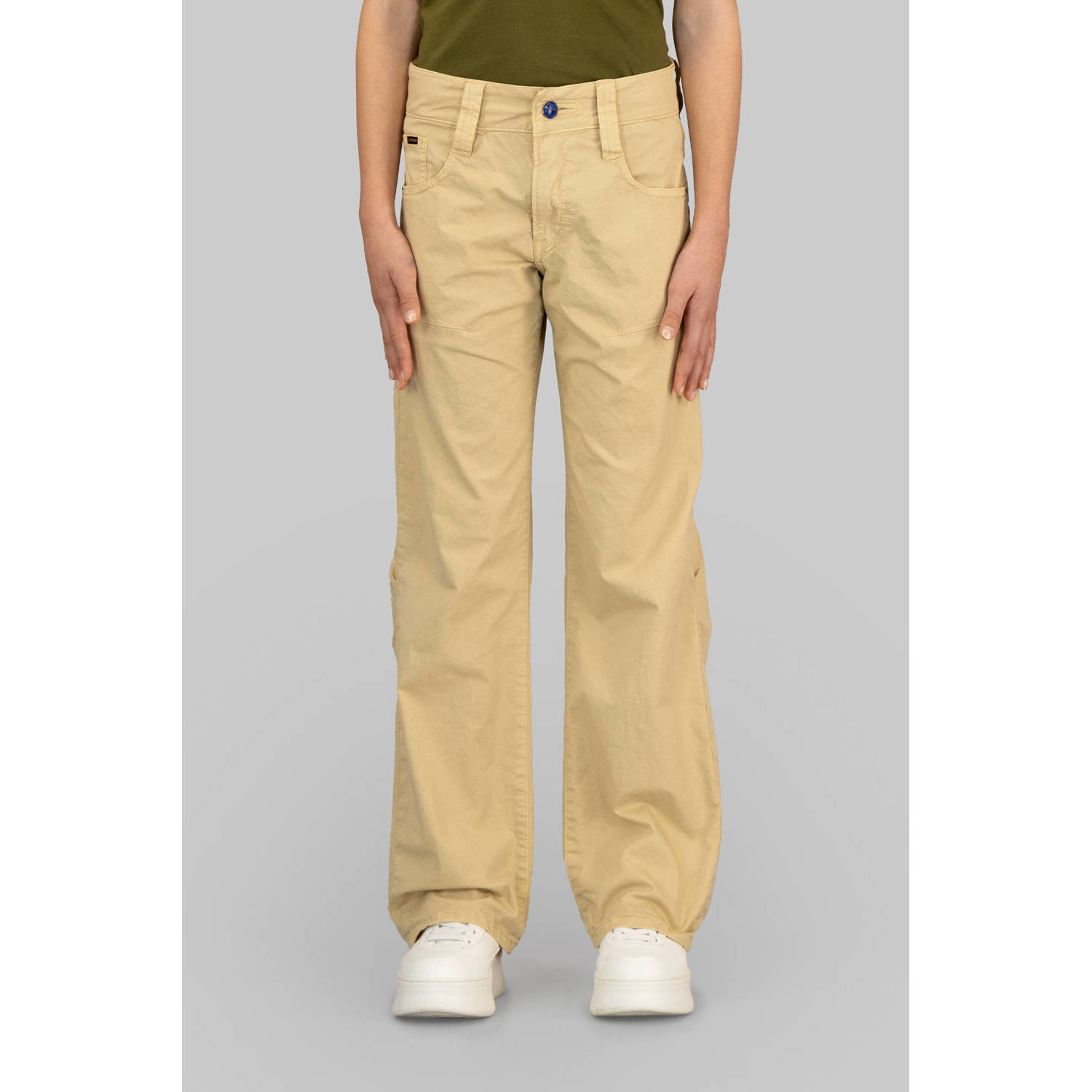 G-STAR loose casual broek kaki