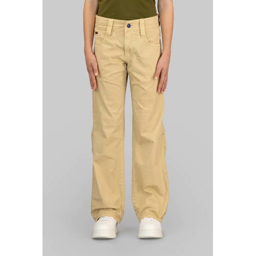 G-STAR loose casual broek kaki afbeelding