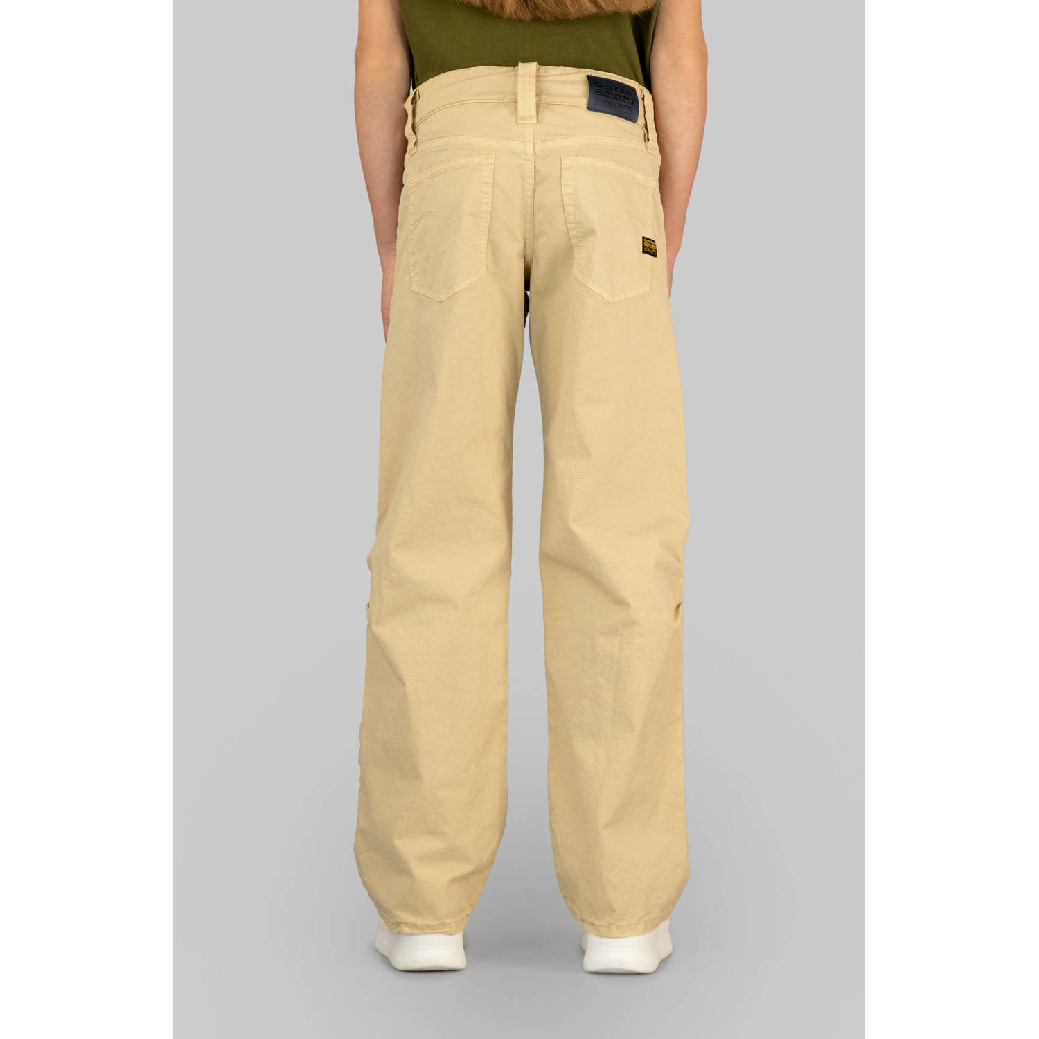 G-STAR loose casual broek kaki