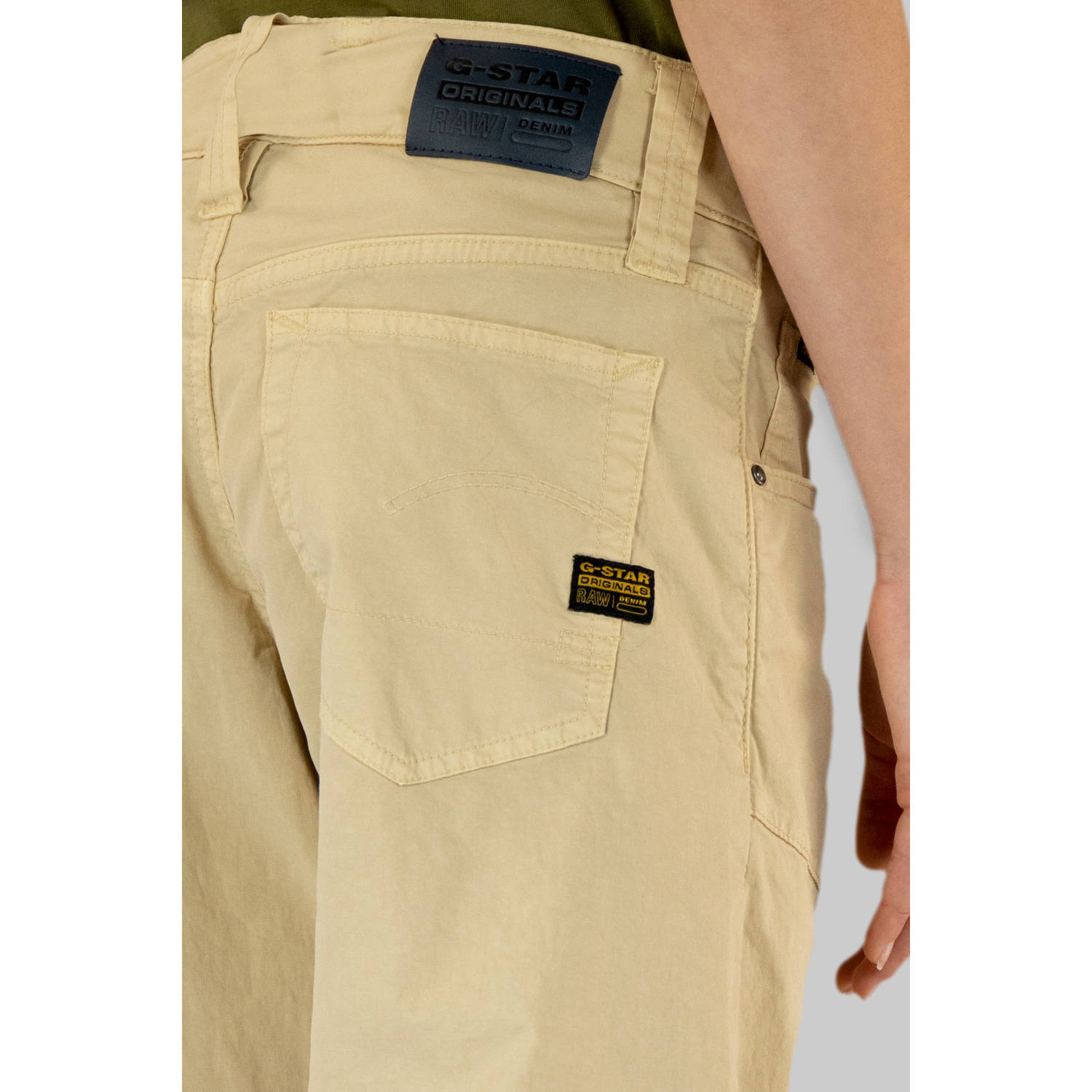 G-STAR loose casual broek kaki