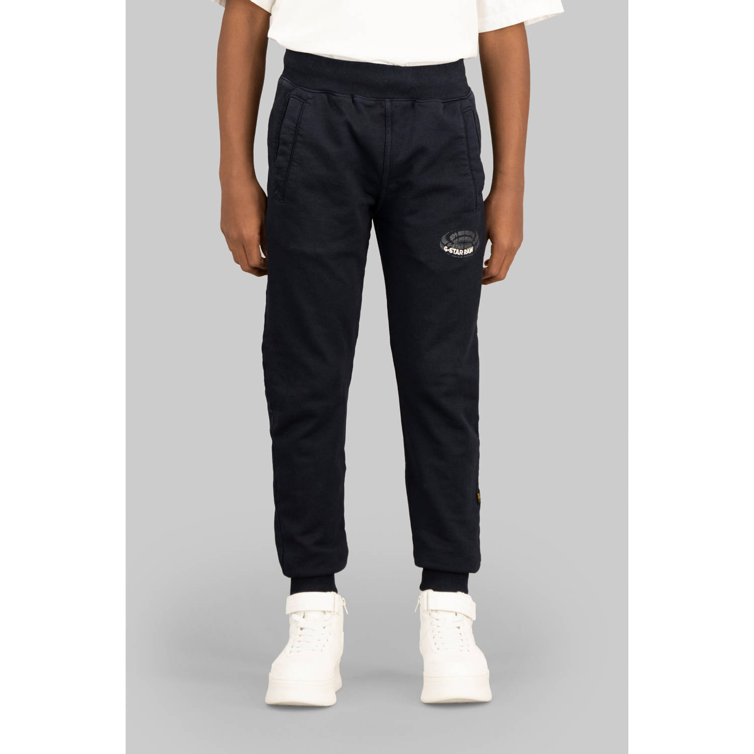 G-STAR loose joggingbroek donkerblauw