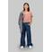 G-STAR loose fit high waist wide leg jeans medium blue denim