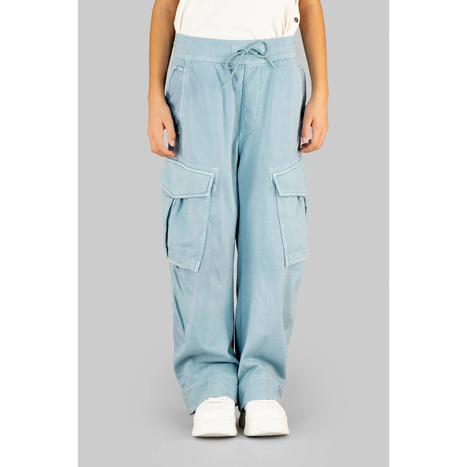 G-STAR sweatpant lichtblauw