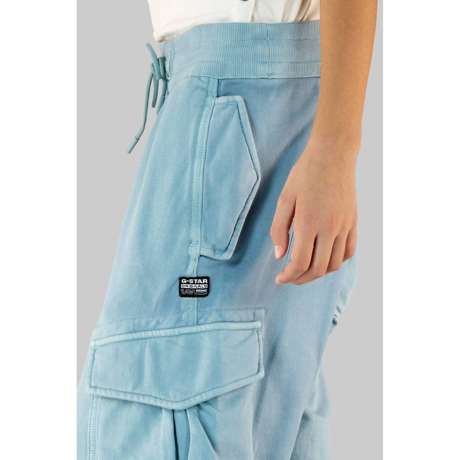 G-STAR sweatpant lichtblauw