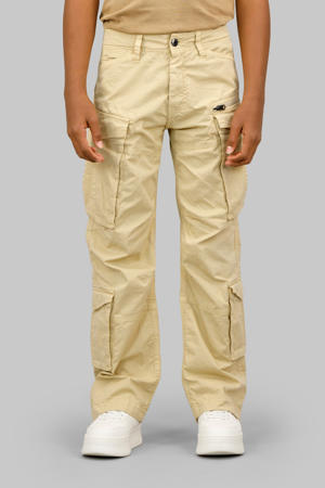 loose cargobroek kaki