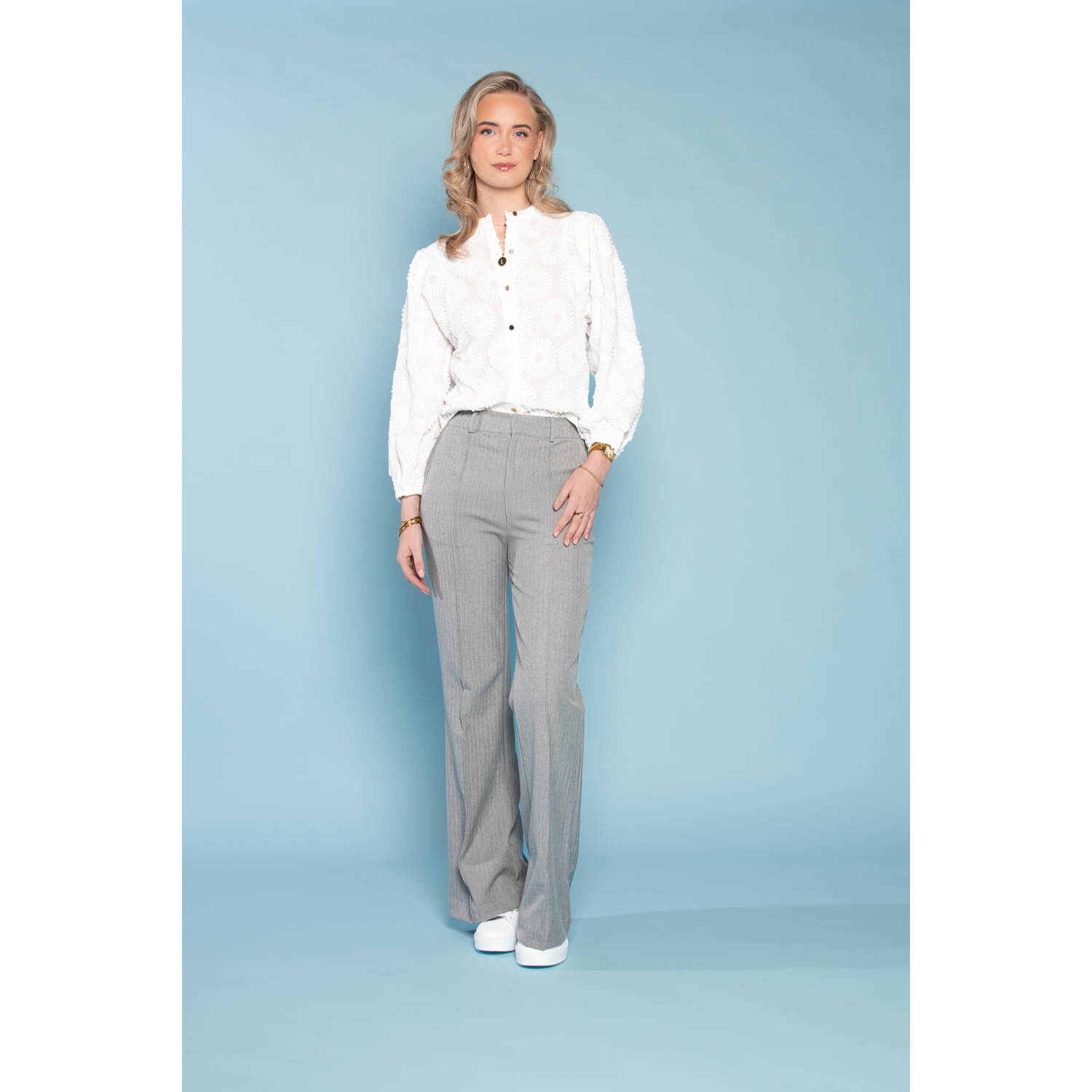 ICNK.Amsterdam blouse ecru