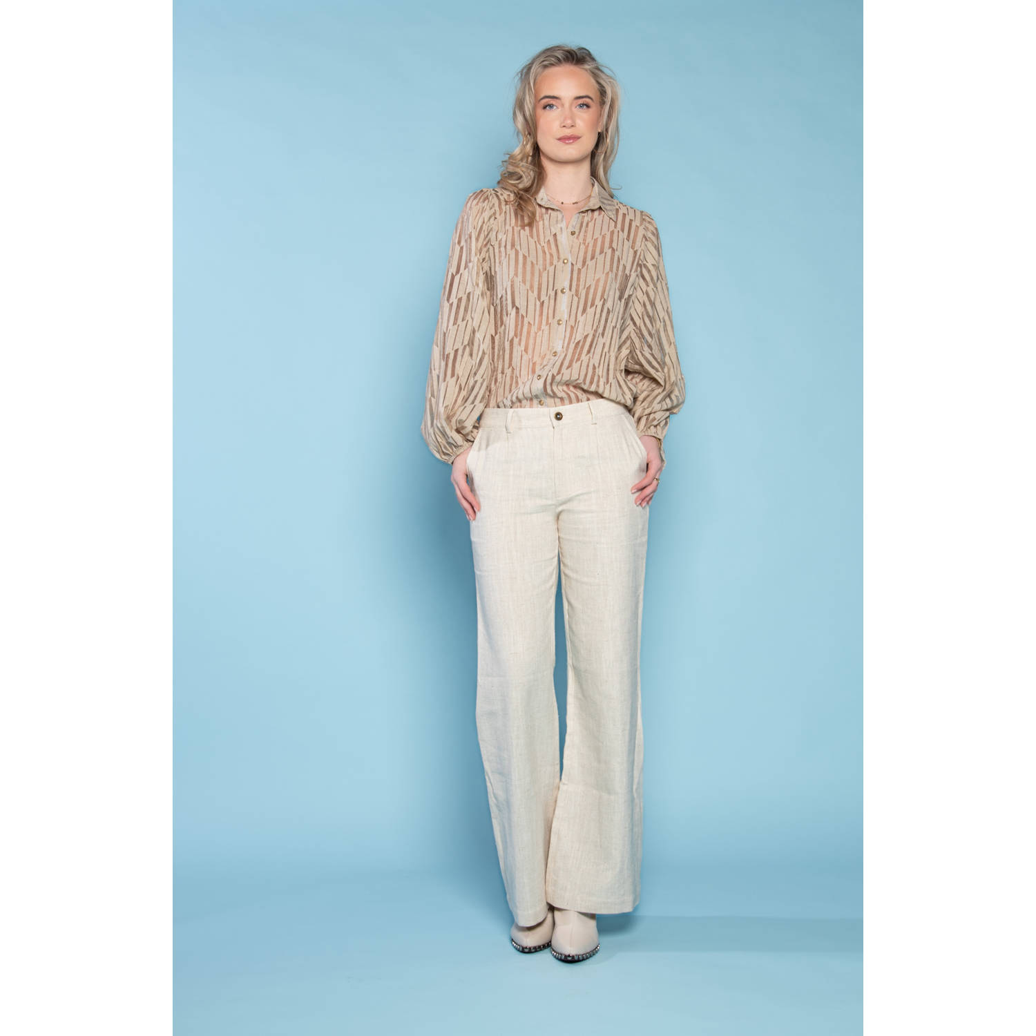 ICNK.Amsterdam blouse beige