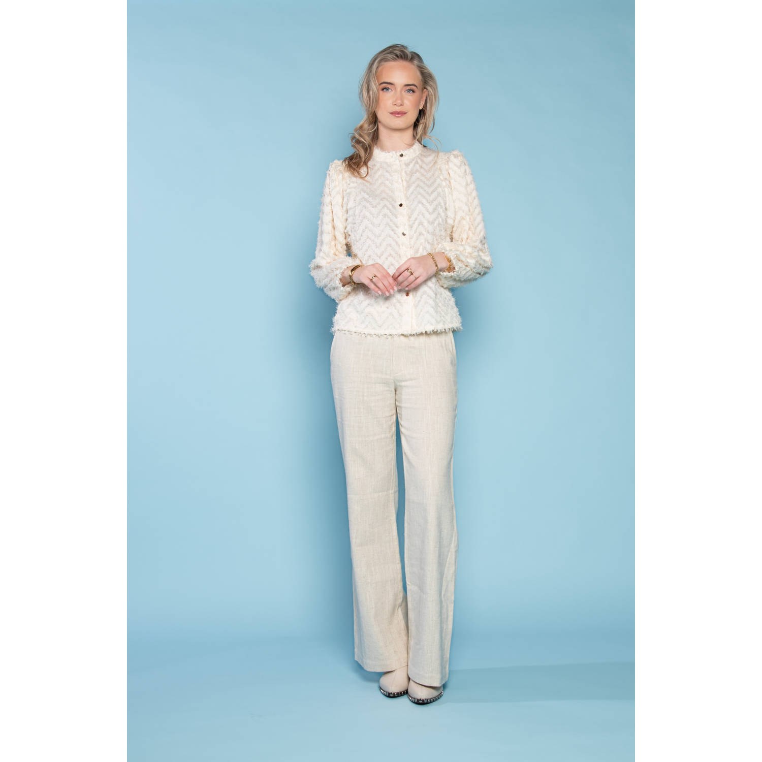 ICNK.Amsterdam blouse ecru