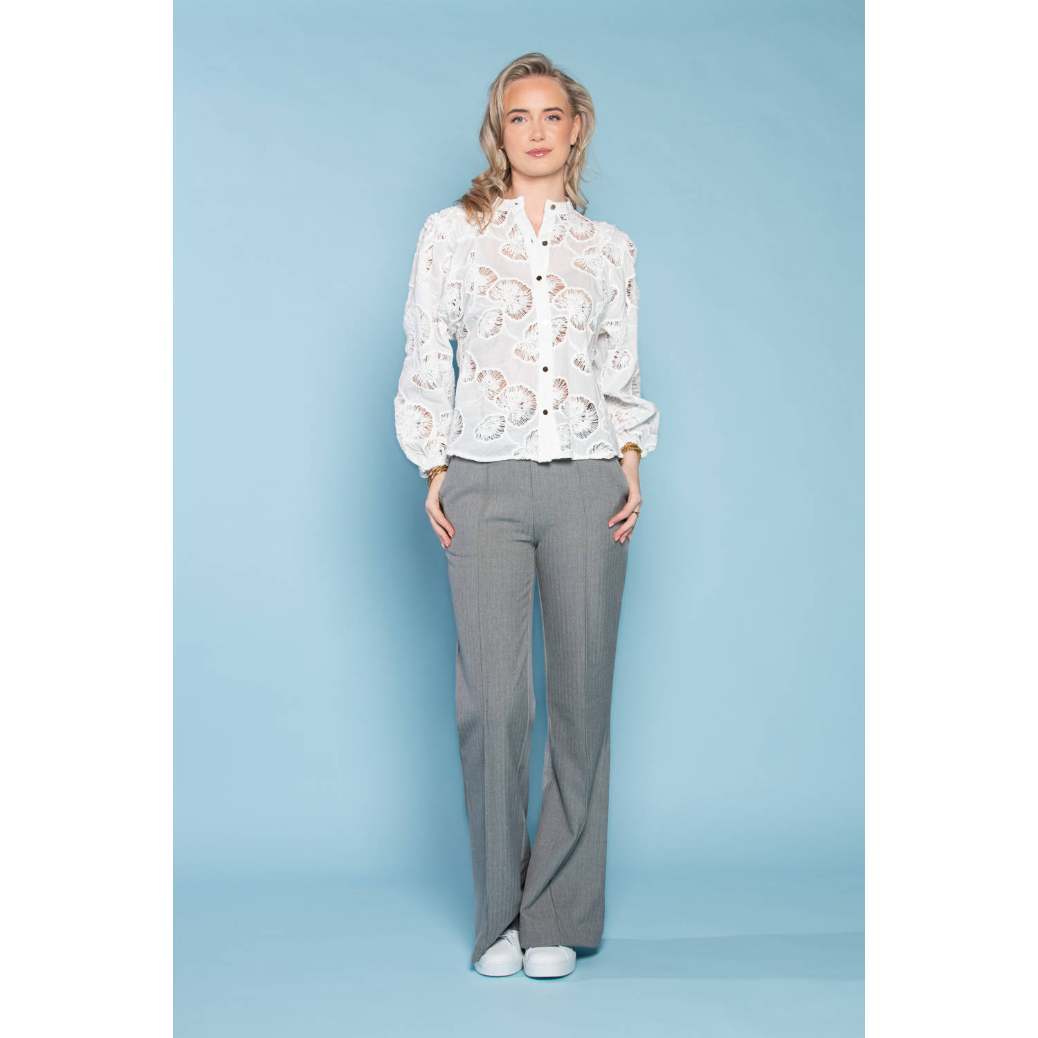 ICNK.Amsterdam blouse ecru