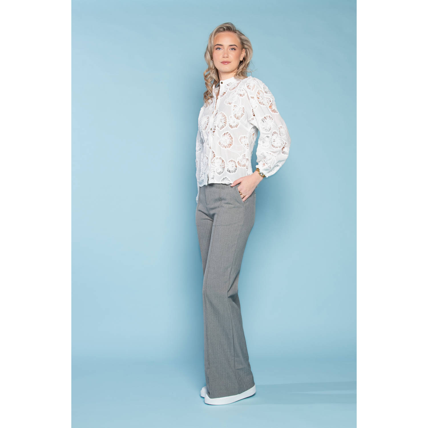 ICNK.Amsterdam blouse ecru