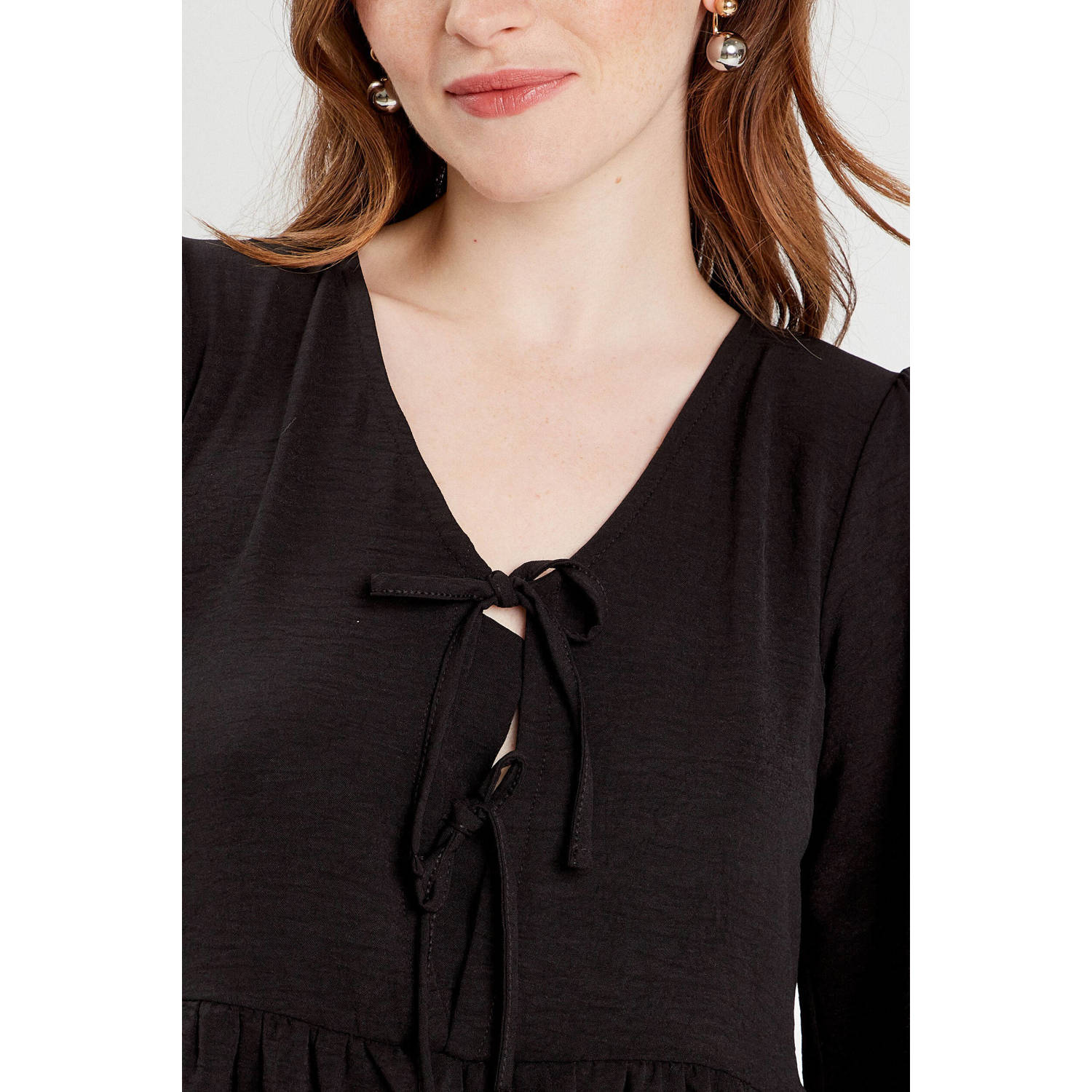 Cache blousetop zwart