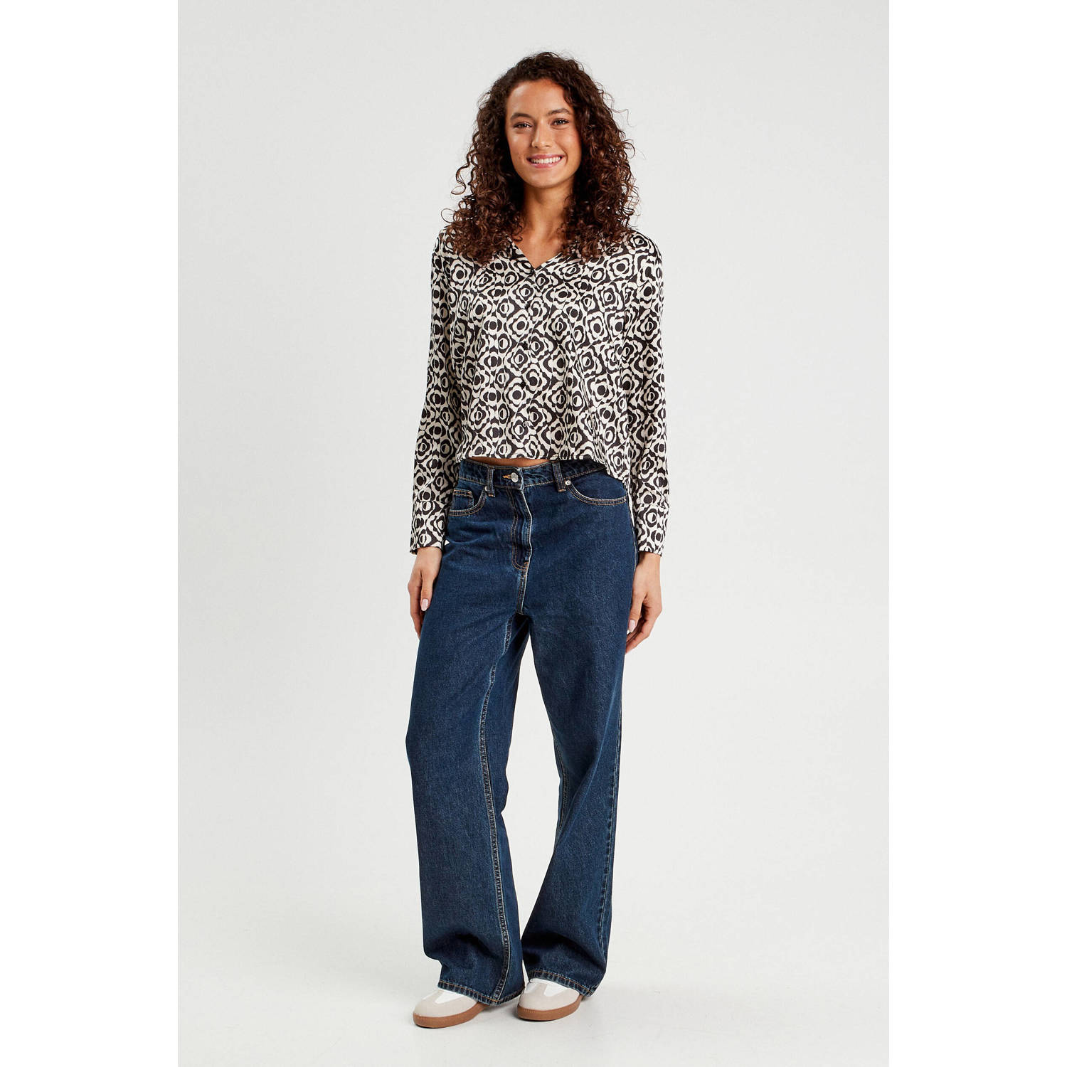 Cache blouse zwart