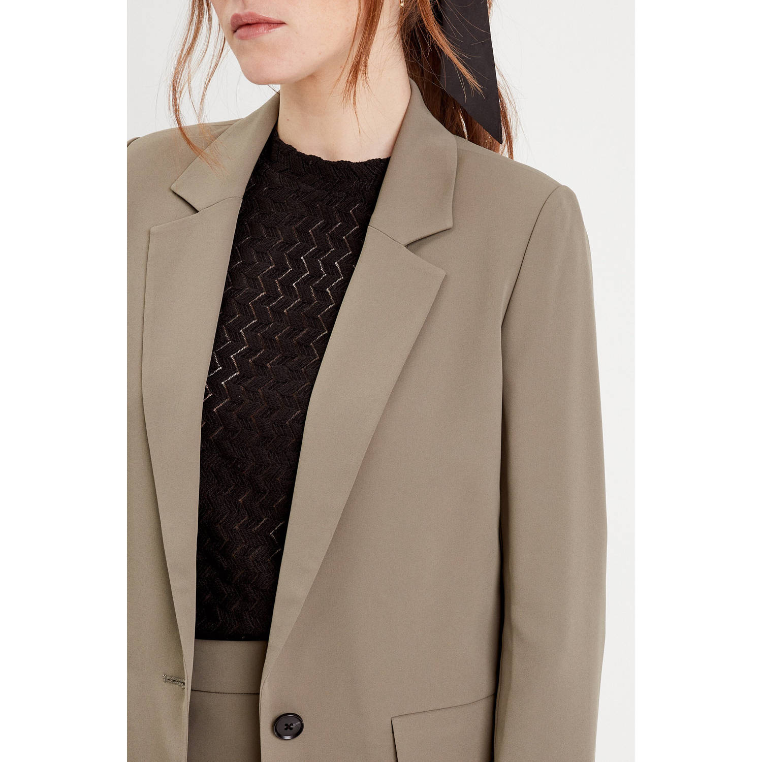 Cache regular blazer olijfgroen
