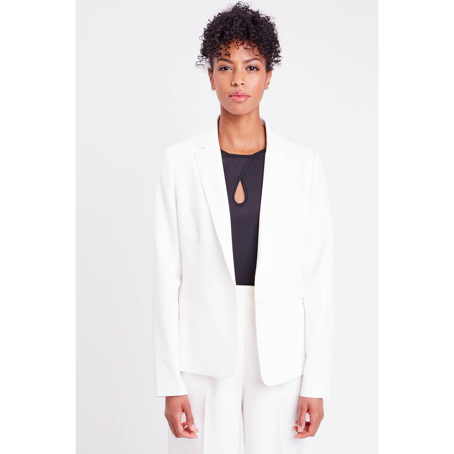 Cache getailleerde blazer wit