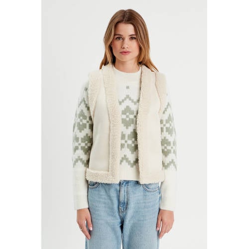 Cache Cache gilet ecru afbeelding