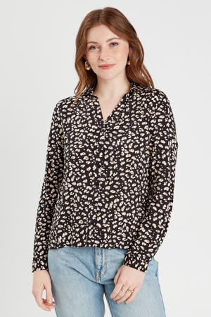blouse zwart