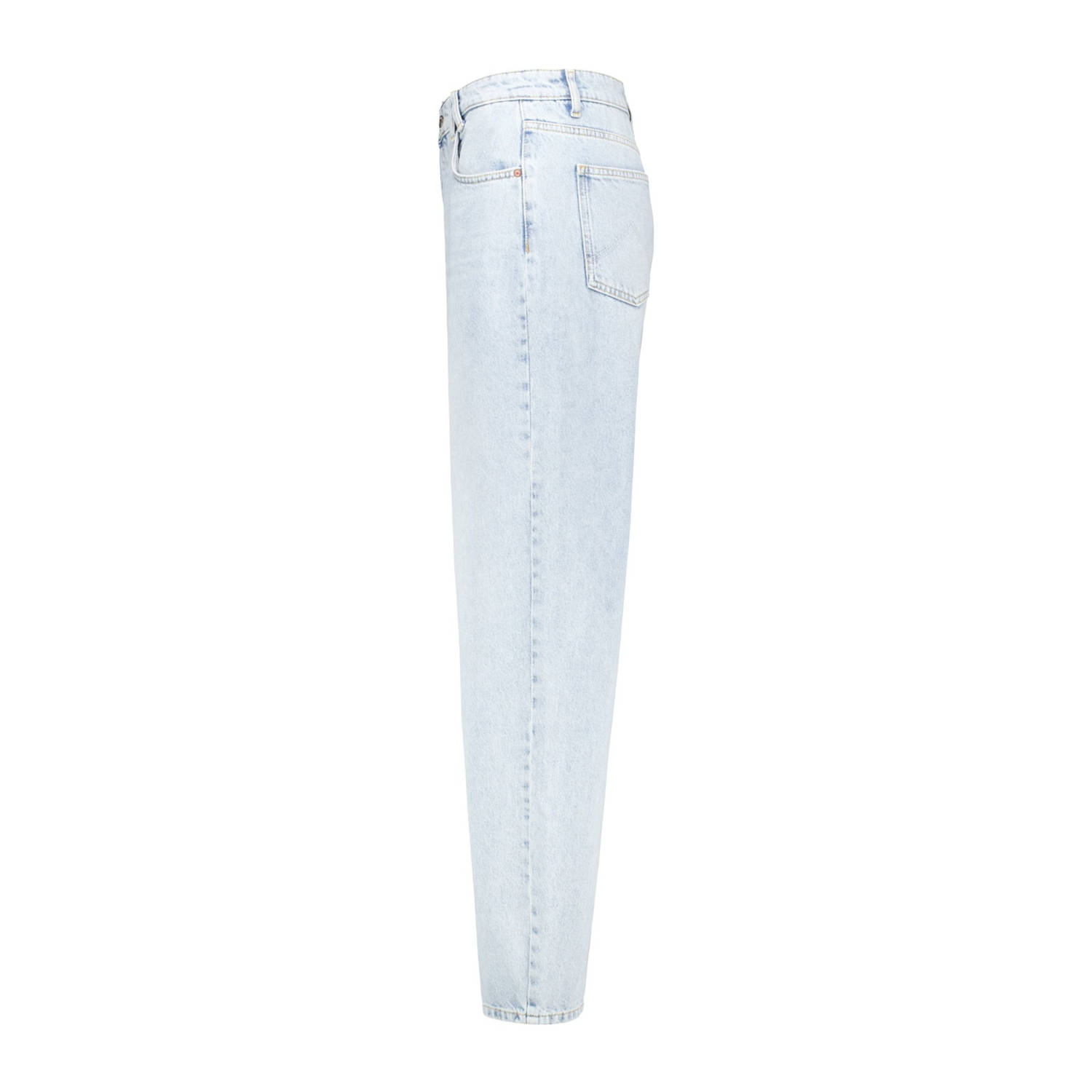 America Today low waist wide leg jeans light blue denim