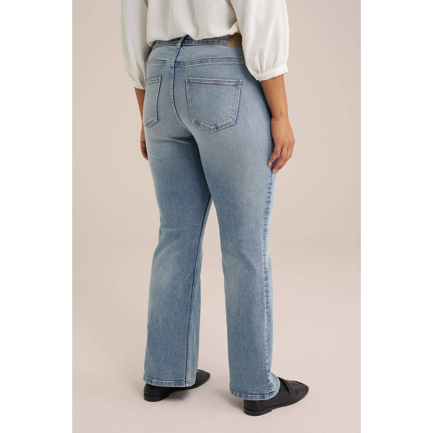 WE Fashion Blue Ridge light blue denim
