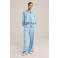 WE Fashion Blue Ridge high waist wide leg jeans light blue denim