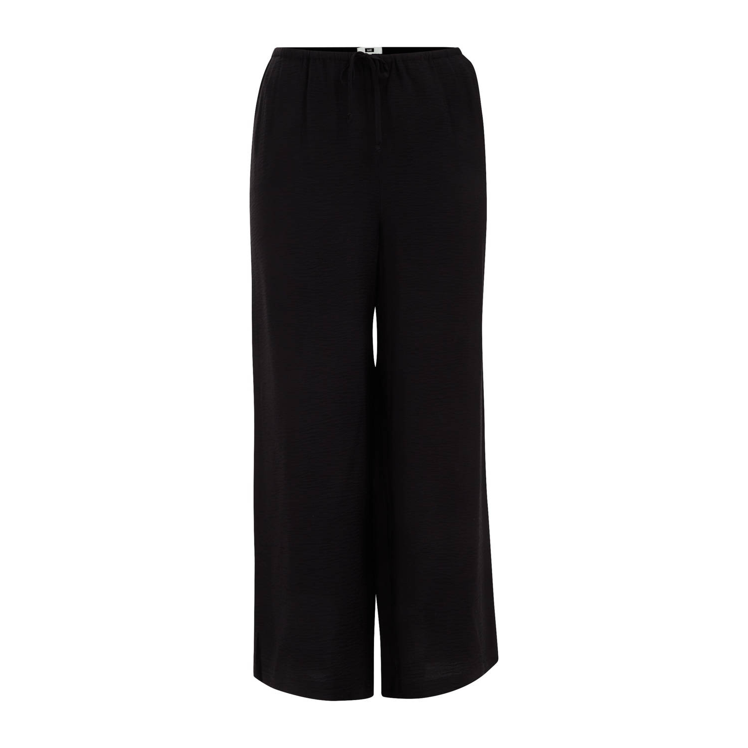 WE Fashion Curve regular waist broek zwart