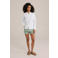 WE Fashion Blue Ridge slim regular waist casual short lichtgroen