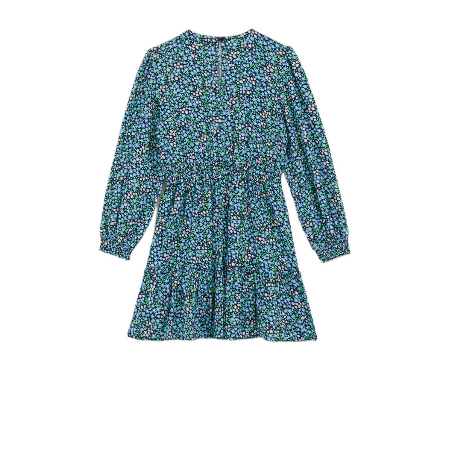 WE Fashion korte jurk donkerblauw