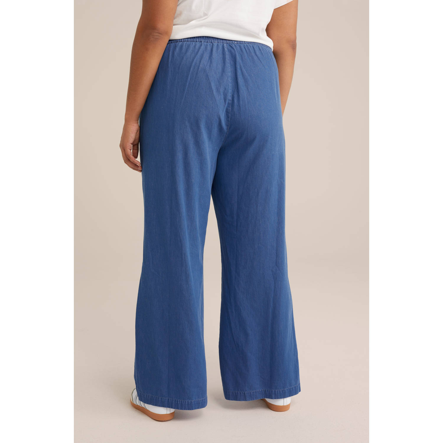 WE Fashion Blue Ridge straight jeans medium blue denim