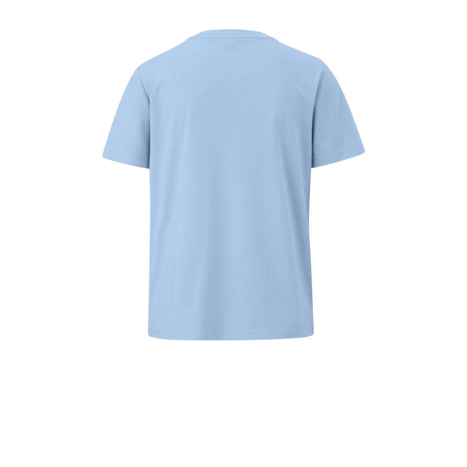 comma T-shirt lichtblauw