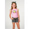 B.Nosy T-shirt roze broderie