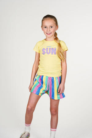 T-shirt geel