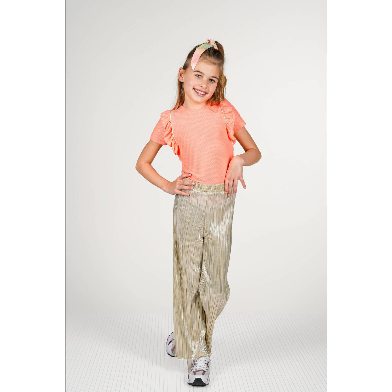 B.Nosy straight casual broek goud