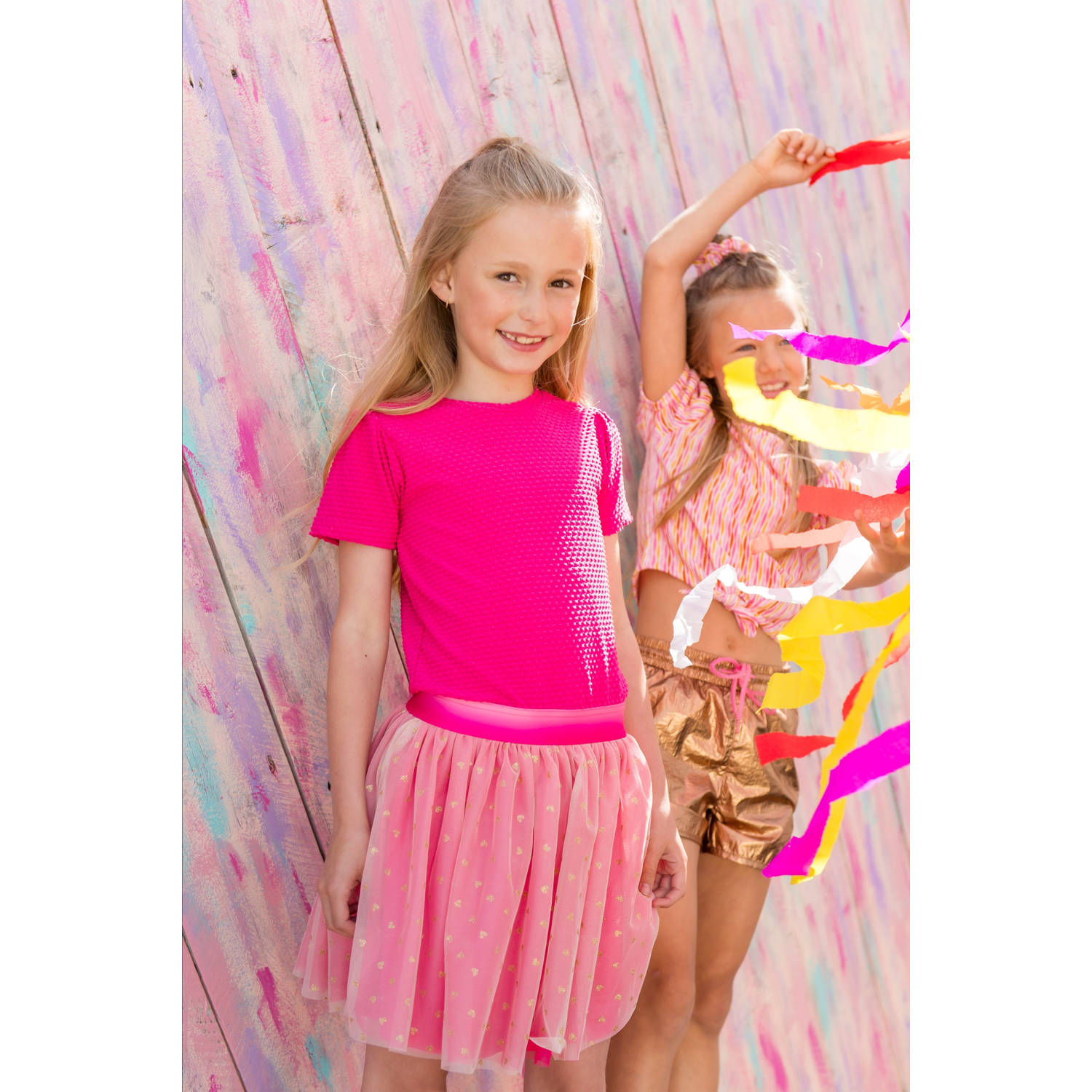 B.Nosy midi jurk roze