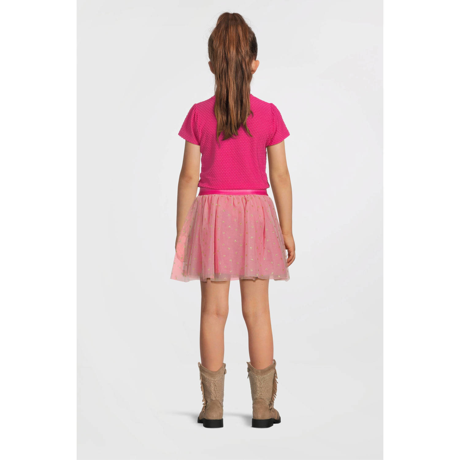B.Nosy midi jurk roze