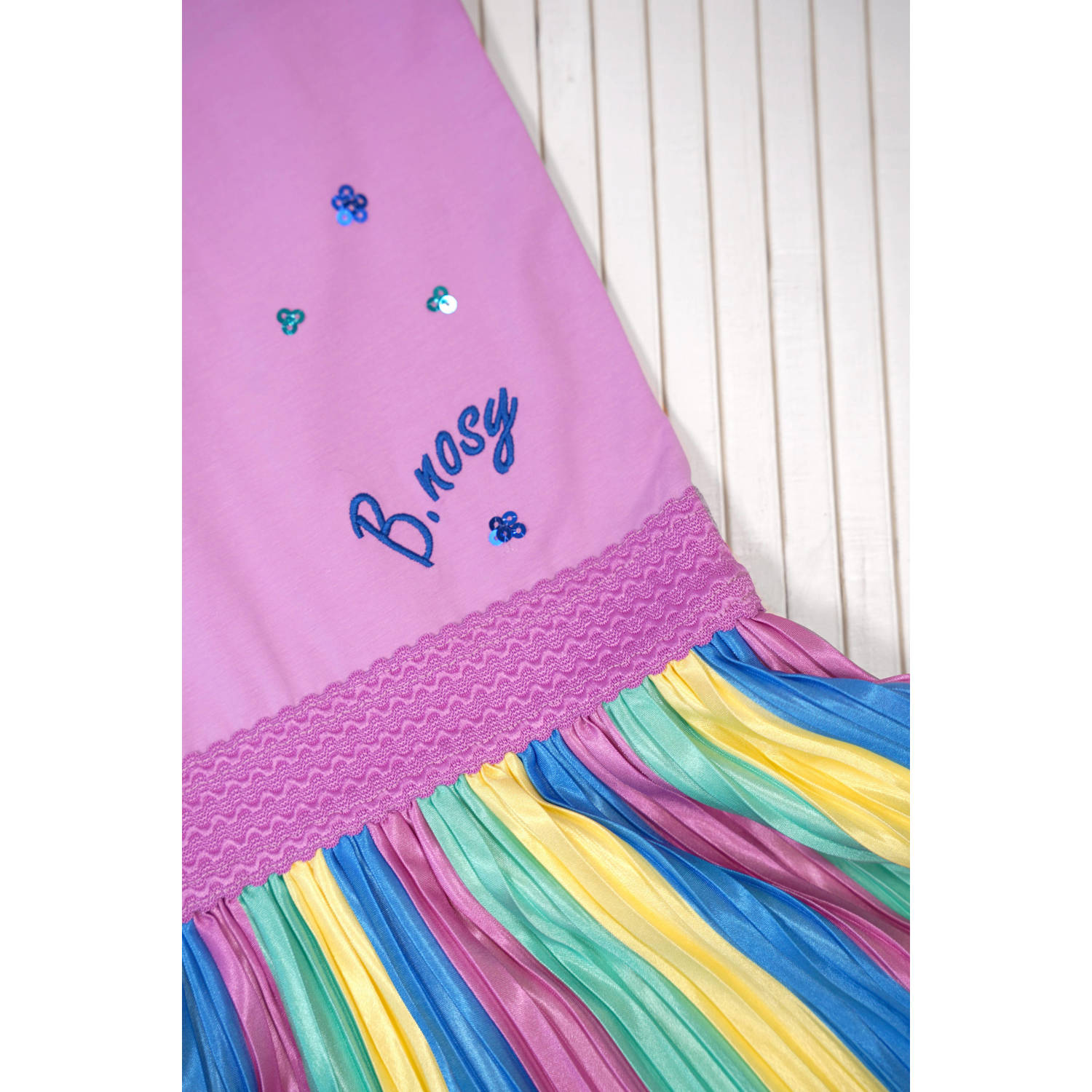 B.Nosy midi jurk roze