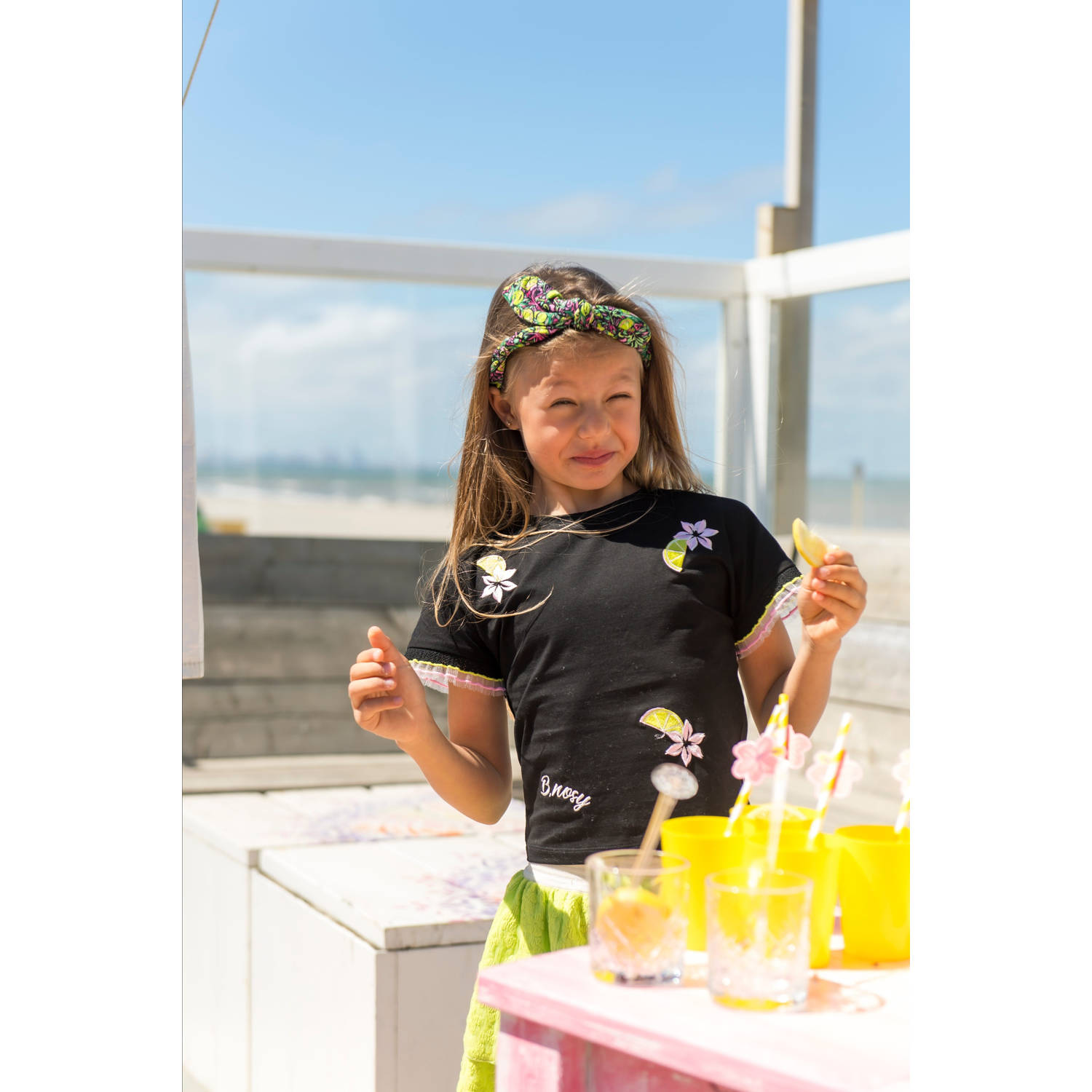 B.Nosy T-shirt zwart