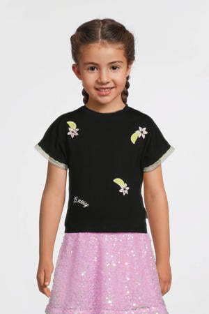 T-shirt zwart