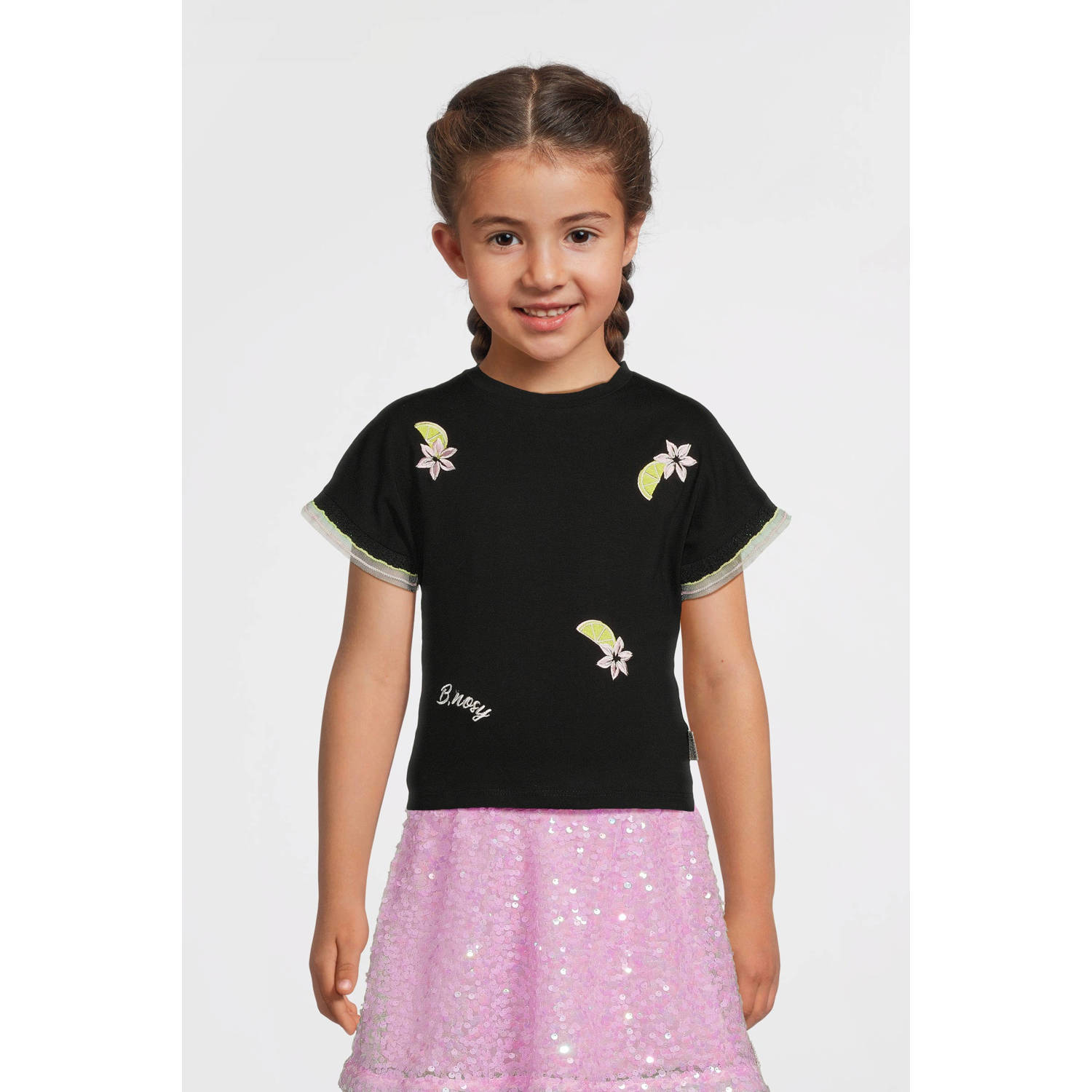 B.Nosy T-shirt zwart