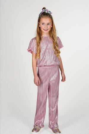 straight casual broek roze