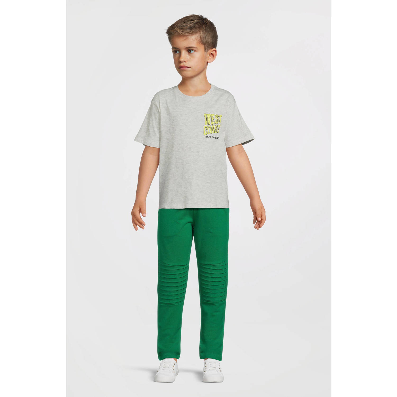 B.Nosy skinny casual broek groen