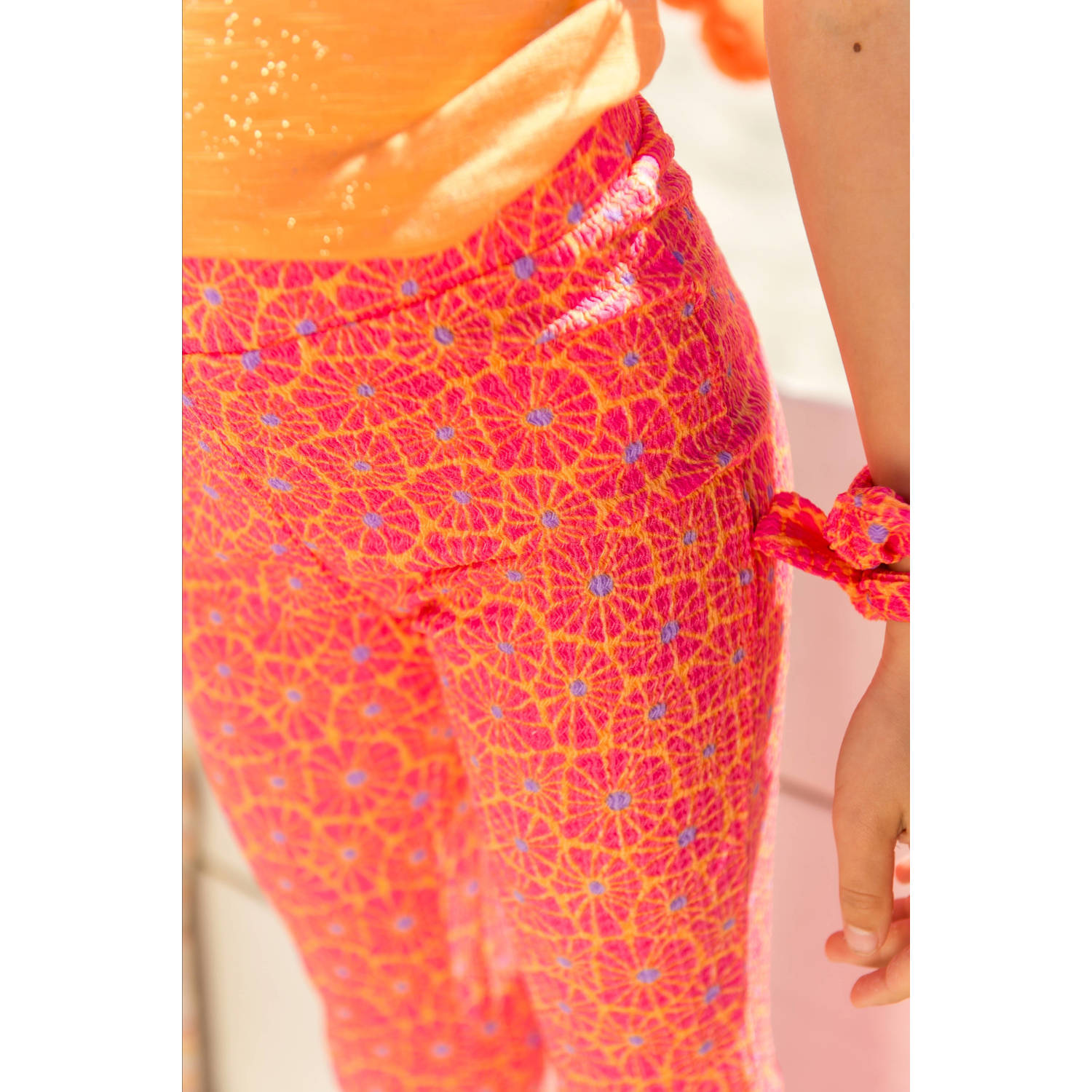 B.Nosy flared legging roze
